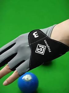 JIFANPAUL | Left Hand Thin Breathable Half-Finger Non-Slip Professional Snooker Billiards Gloves