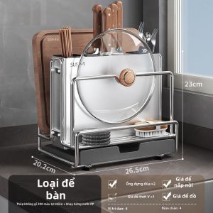 HANYUXUAN | Giá Đựng Dao Đa Năng Để Bàn