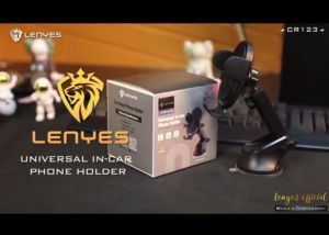 CR123 - Car phone holder lenyes CR-123 untuk dashboard atau kaca mobil kuat dan kokoh