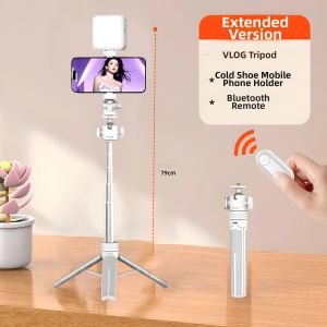 WONEW | Rainbow LED Ring Light Selfie Stick Tripod