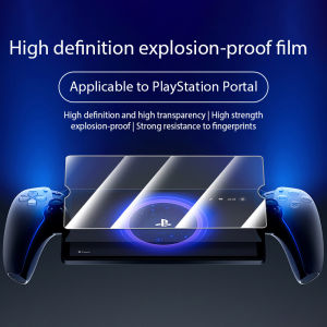 2PCS Screen Protector For Sony PlayStation PS5 Portal Handheld Anti-Scratch Anti-Fingerprint HD Tempered Glass Gaming Accessory