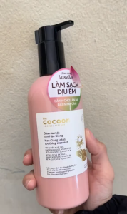 [Chính hãng] Sữa rửa mặt Cocoon sen Hậu Giang 310ml - TD Shop