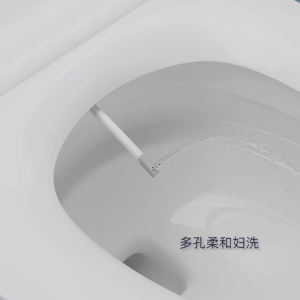 Smart toilet: No power required built-in water tank no water pressure limitations automatic flush