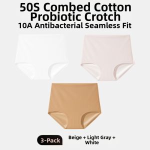 Mark Fairwhale | Cotton High Waist Seamless Antibacterial Womens Underwear