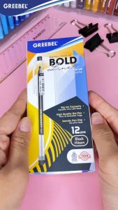 GREEBEL Pulpen Ballpen / Bold Liner 0.5 GP-516 (12PCS/SET) / Ballpoint Bolpen Bolpoin Pena Gel