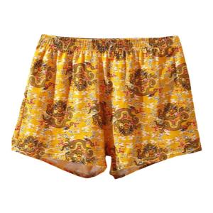 Cool Dragon Pattern Boxer Shorts Mens Fashionable Flat Angle Underwear Comfortable Cotton Youth All Season Luxury Arro Pants