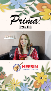 PRIMA ไวโอลิน P95FC 4/4 ยาง กล่อง คันชัก ยางสน ผ้าไม้หน้าสปรูซแท้ ยางสน ผ้าเพื่อนไม้ข้างและหลังเมเปิ้ลแท้ ลูกบิด หางปลา รองคาง ไม้โรสวูด