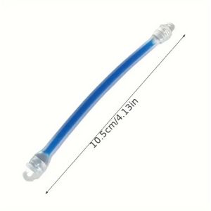 Tennis Vibration Dampeners - Silicone Long Bar Shock Absorbers for Racket/Squash/Badminton Anti-Slip Design w/Tool-Free Install