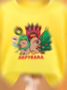 Áo thun capybara noel cho bé trai va bé gái 6kg-32kg.ALBB15