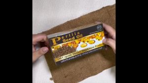 น้ำมันงาม้อนสกัดเย็น​ แคปซูล​60/กล่อง​ ทดแทนน้ำมันปลา​ มีOMG 369​