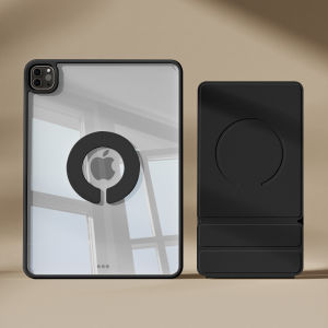 Zoyu | Rotatable Suspension Magnetic Split Thin Transparent Protective Case for iPad 11