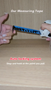 【Product Lab】SG Ready Stock Heavy-Duty Auto Lock Measuring Tape Meter Rule Carbon Steel for Home or Construction Work