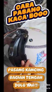 JLZ - Helm Anak Bogo Retro Klasik Full Kulit Printing Imut Lucu