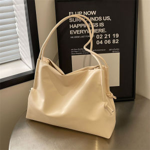 High-End Soft Leather Crossbody Bag Womens 2024 New Large Capacity Single Shoulder Commuter Bag Small Niche Tote Bag