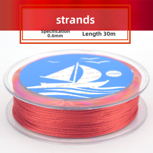 Chinese Knot Handmade DIY Material Package Red Rope for Bracelet and Necklace Perfect for Year of the Rat Winter 2018