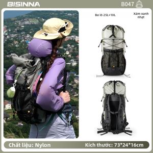 BSWOLF | Balo Đi Phượt Dung Lượng Lớn Siêu Nhẹ