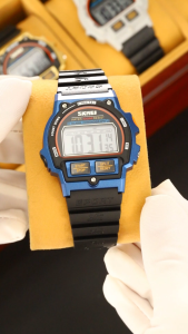 Jam Tangan Pria Digital SKMEI 2263 Black Blue Water Resistant 30M
