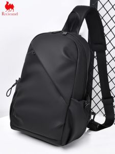 Casual Style Mens Crossbody Chest Bag Travel Water Bottle Storage Bag Multi-Functional Fashionable New Arrival Backpack