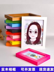 Minimalist Solid Wood Picture Frame for Wall Hanging Table Decoration 6 7 8 10 A4 Inch Wooden Creative Photo Frame Poster Frame Photo