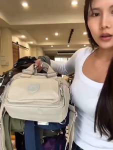 LK-67 (LC 1602) 😘กระเป๋า 3in1 ค้มสุดในใบเดียว สะพาย ถือ เป้ ใส่แล้วดูไฮโซ ใส่ของได้เยอะ👜