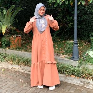 Bani Batuta - Gamis / Dress Muslim Wanita Dewasa Lengan Panjang Dresslim Hadid Exclusive