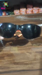 Kacamata las safety hitam pekat KING BLACK