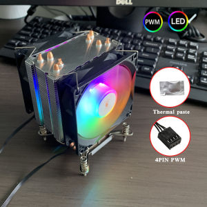 2/4/6 Heat Pipes CPU Air Cooler 4PIN PWM CPU Processor RGB Ventilador for Intel LGA X79 X99 2011 1700 1150 1151 1366 1155 1200