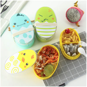 Lunch Box Set Anak Sekolah & Tempat Makan Kotak Bekal Lucu