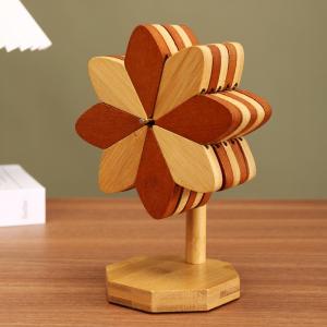 HUIJINGYUN | Creative Heat-Resistant Bamboo Windmill Placemat