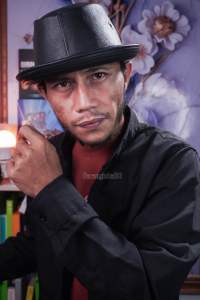 Topi Cowo Model Tompi/Kulit sapi