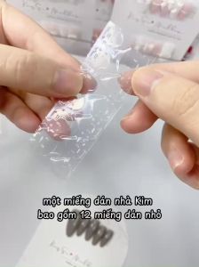 1 Miếng dán nailbox tạm thời 12 móng