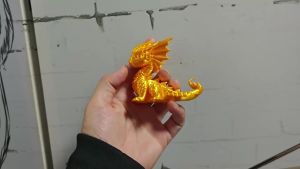 Mini Golden Dragon Decoration Cute Desktop Figurine Creative Collectible Prosperity Gift Plastic Desktop Decorations