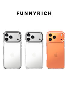 FUNNY RICH | Anti-Drop Magnetic Color Contrast Transparent Case For Various Models