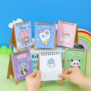 Lịch để bàn mini 2025 mẫu dễ thương tiện lợi