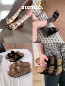 XIXITIAO | Dép Quai Đôi Bằng Sơ Dừa Không Trượt Thời Trang Nữ