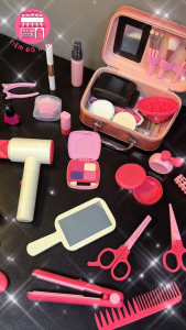 Bộ Đồ Chơi Salon Làm Đẹp Dành Cho Bé Gái Màu Hồng Phong Cách Fashion Play