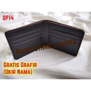 Dompet Kulit Pendek Pria Pull Up Premium Full Kulit Garut Handmade (DP14)