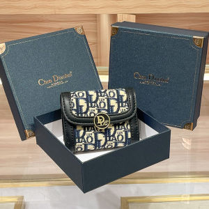 Hong Kong Counter Genuine Goods Womens Driving Certificate Card Holder Embroider Minimalist Exquisite High-End Womens Multi-Card Position Anti-Degaussing