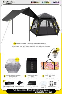 Olymmons | Portable Foldable Over-night Easy Setup Camping Tent