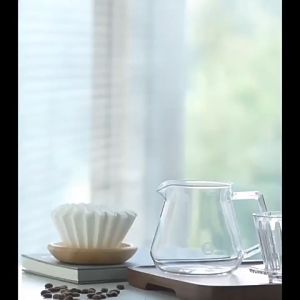 Kopi Dripper V60 Filter Kopi Crystal Dripper Coffee