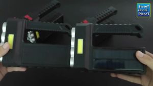 Flashlight Searchlight 8 LED  Powerful Outdoor Hand Torch USB Solar Rechargeable Lamp Camping Traveling Camping Instrument