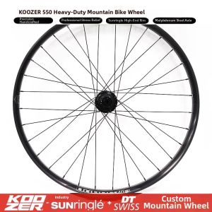 KOOZER | Heavy Duty Durable MTB Wheelset 20 inch 110mm Width 15mm Boost Through-Axle