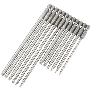 weiligu | Pneumatic Screwdriver Bit 6-sided Star Type with Center Hole