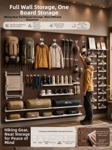 MUFANSEN | Magnetic Metal Display Rack Entryway