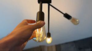 LED Edison bulb Filament ST64 Bulb E27 4W Chandelier Bulb Decoration Bulb