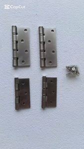 [FERRUM] Engsel Pintu Engsel Jendela Tebal 3mm Ukuran 3\\\" Dan 4\\\" Inch Warna SN