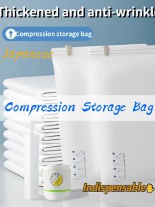 FUNPOINT Compression bag vacuum Storage Bag for travel compression bag for clothes Vacuum plastic bag for clothes vacuum storage bags for clothes vacuum sealer