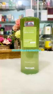 Nước Tẩy Trang Rau Má Jeju Cica Prettyskin 500ml