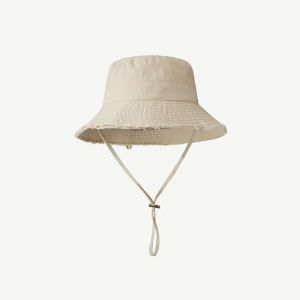 New Summer Fisherman Cap for Women Korean Pink Large-Brimmed Bucket Hat Outdoor Beach Travel Sunshade Panama Hats