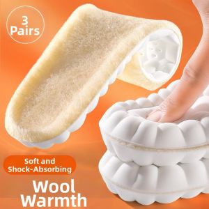 JIFANPAUL | Warm Wool Insoles Soft Absorbent Anti-Odor